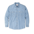 Chambray Cpo Shirt - Light Indigo Chambray