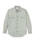 Twin Lakes Sport Shirt - Gray / Olive Check