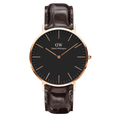 Classic York Black Rose Gold