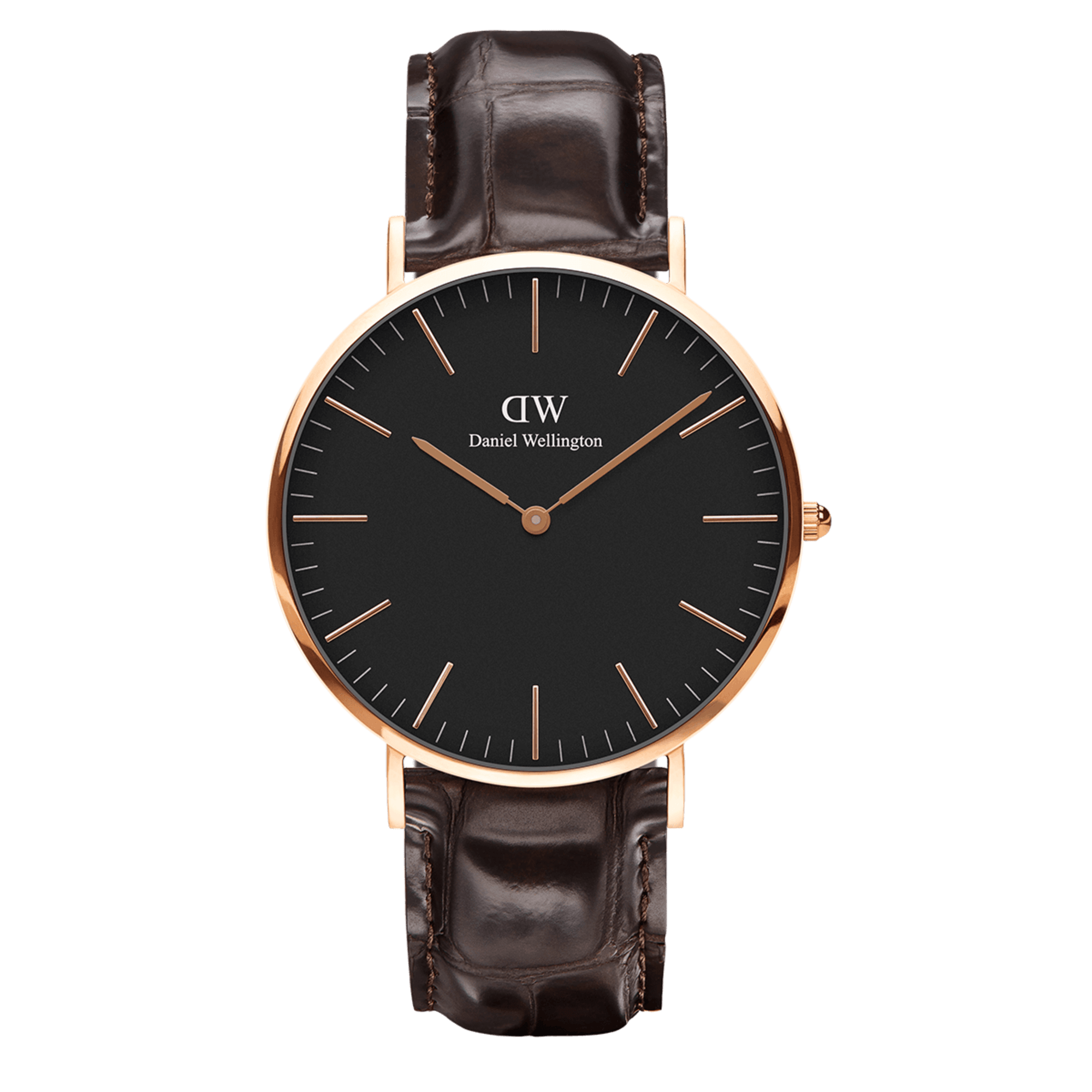 Classic York Black Rose Gold
