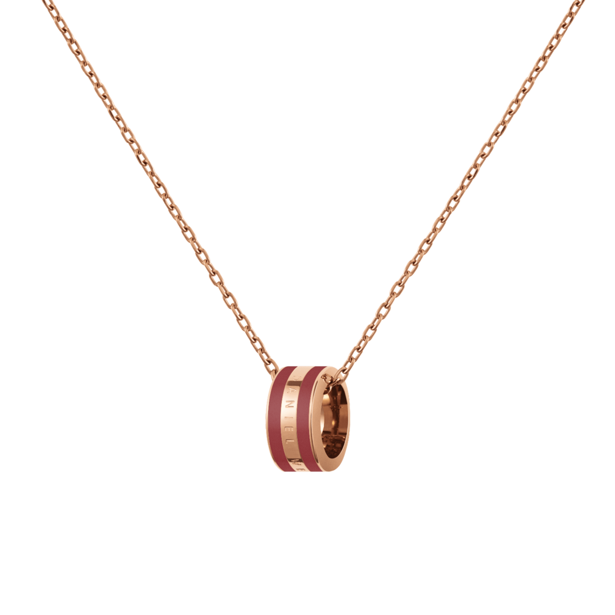Emalie Necklace Cherry Blush Rose Gold