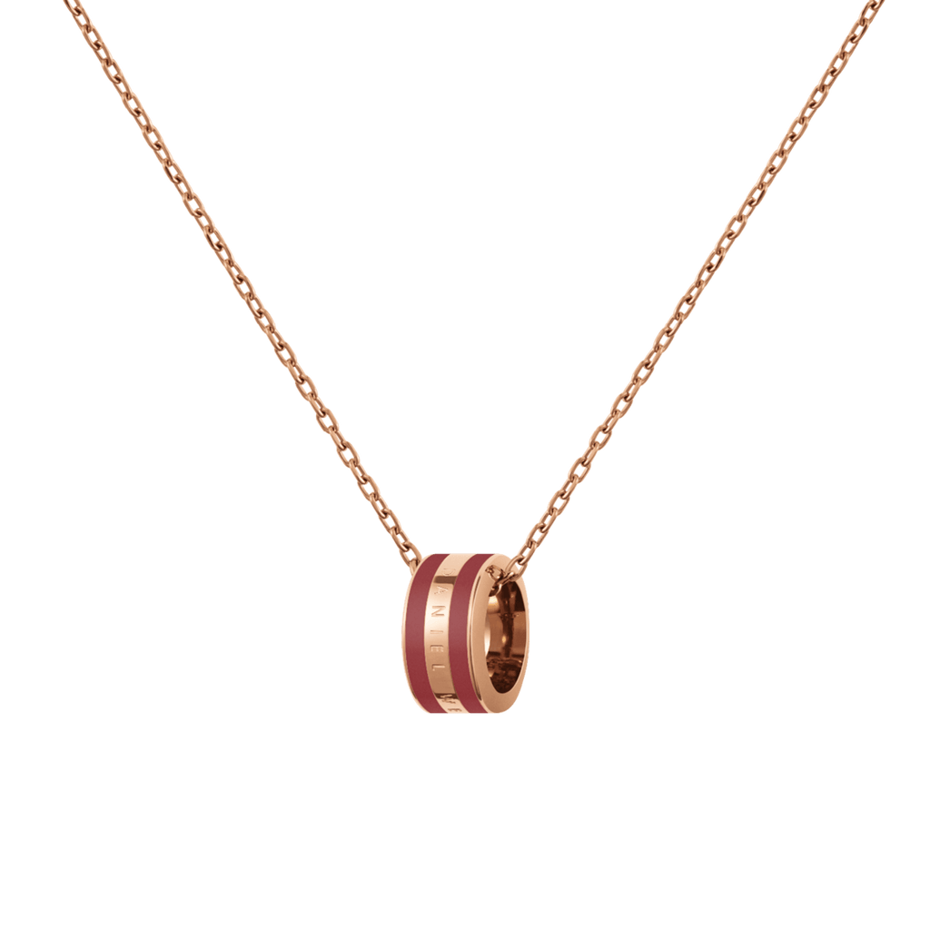 Emalie Necklace Cherry Blush Rose Gold