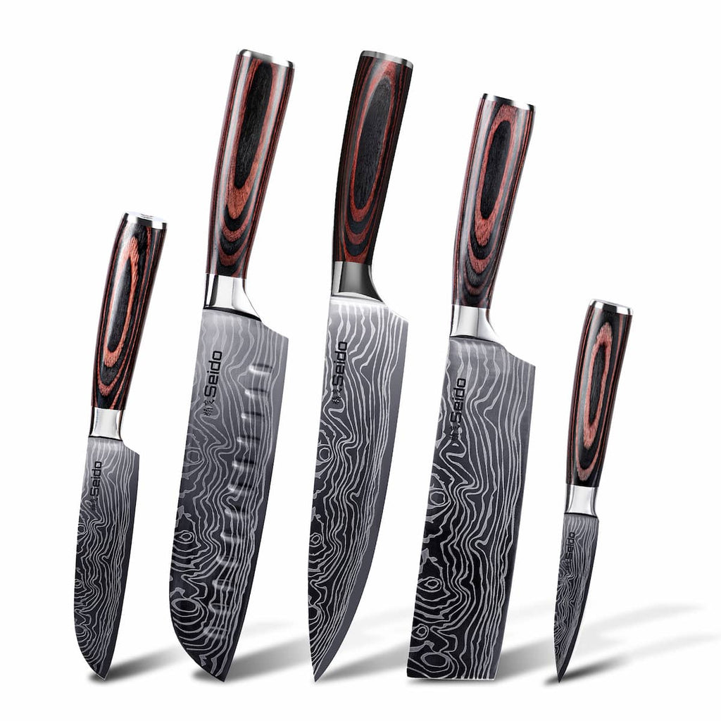 5-Piece Japanese Master Chef Knife Set