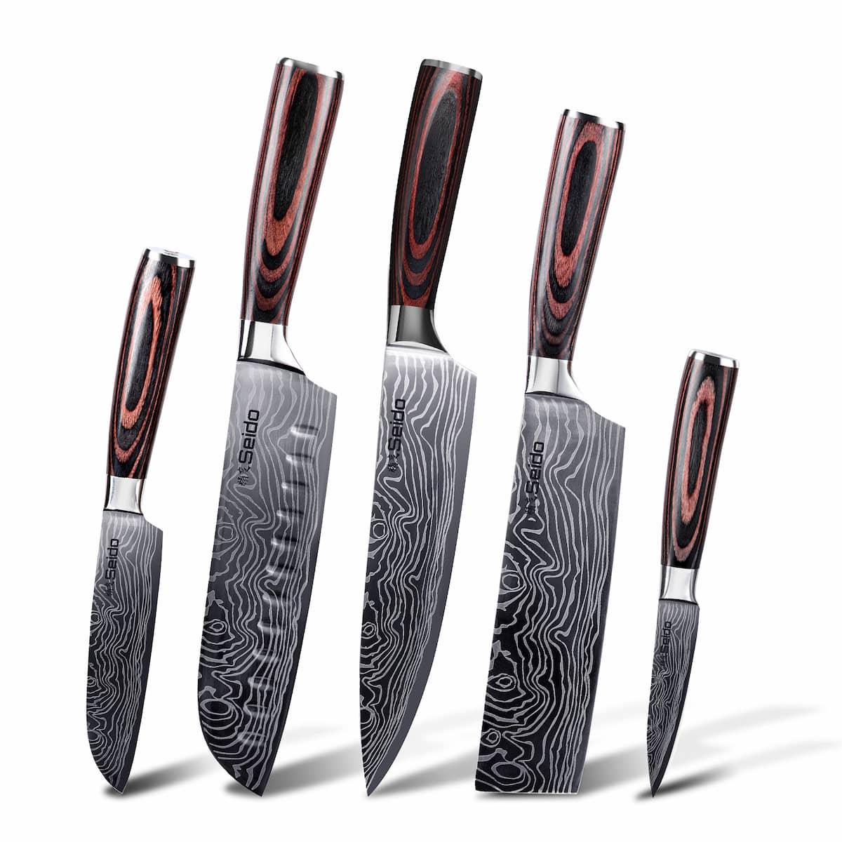 5-Piece Japanese Master Chef Knife Set