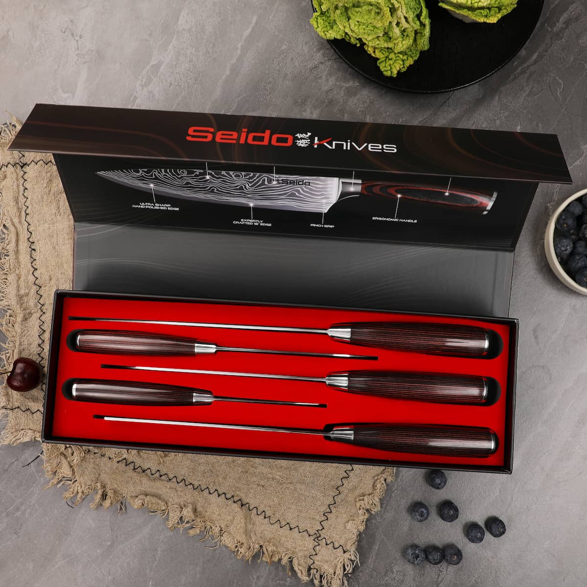 5-Piece Japanese Master Chef Knife Set
