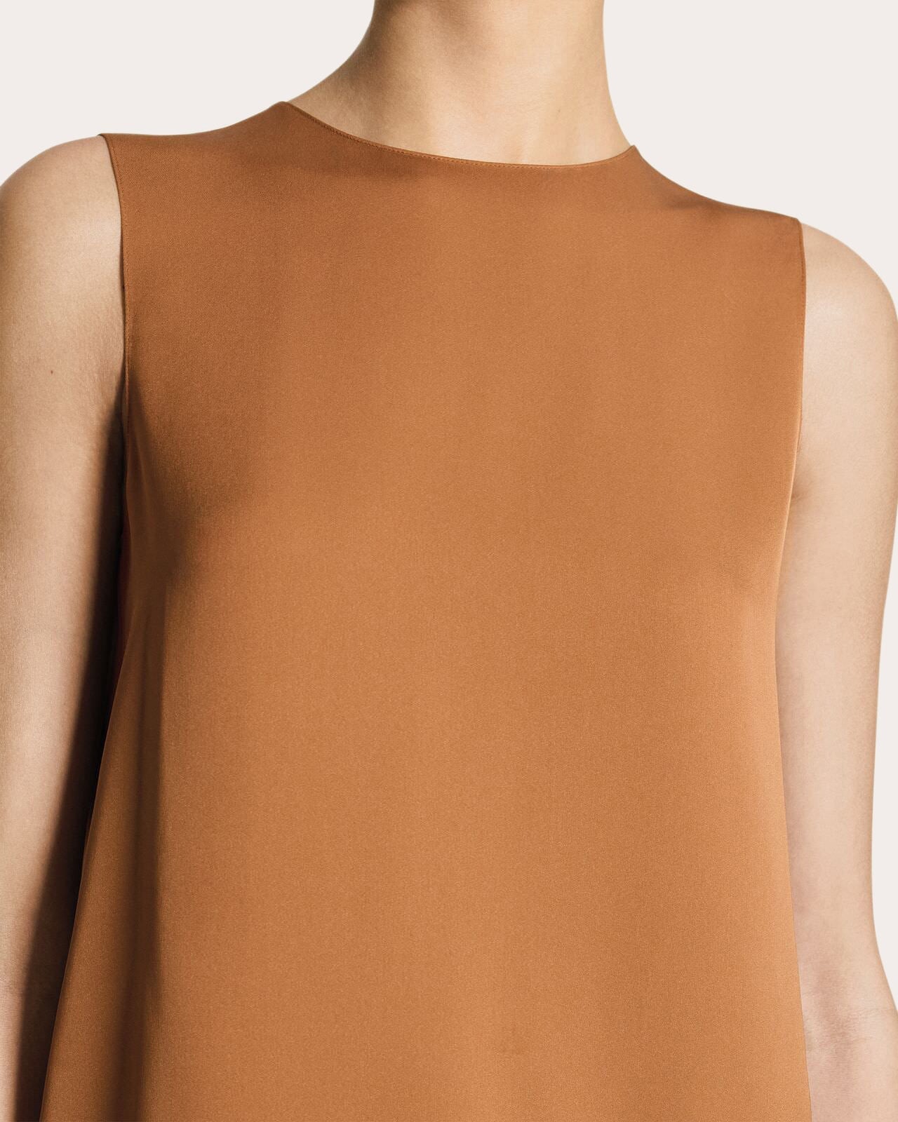 Silk Georgette Shell Top