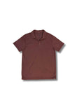 Grid Jacquard Camp Polo SMP - Russet