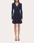 Alcott Rib Knit Polo Mini Dress