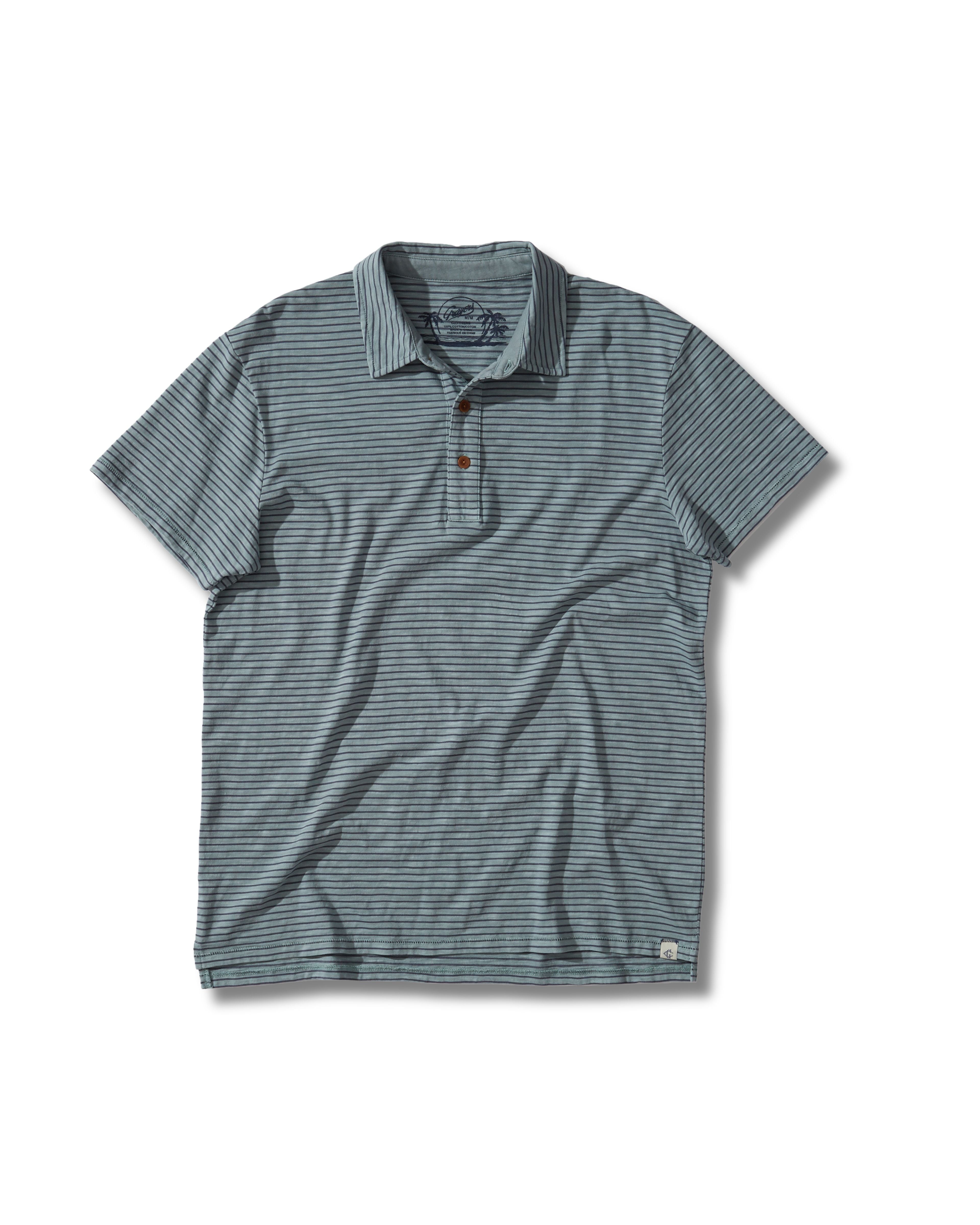 Malaga Cove Stripe Polo - Abyss Stripe *