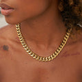 GLD GLD Signature Cuban in Yellow Gold- 12mm