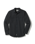 Brando Lightweight Double Cloth Shirt - Washed Black