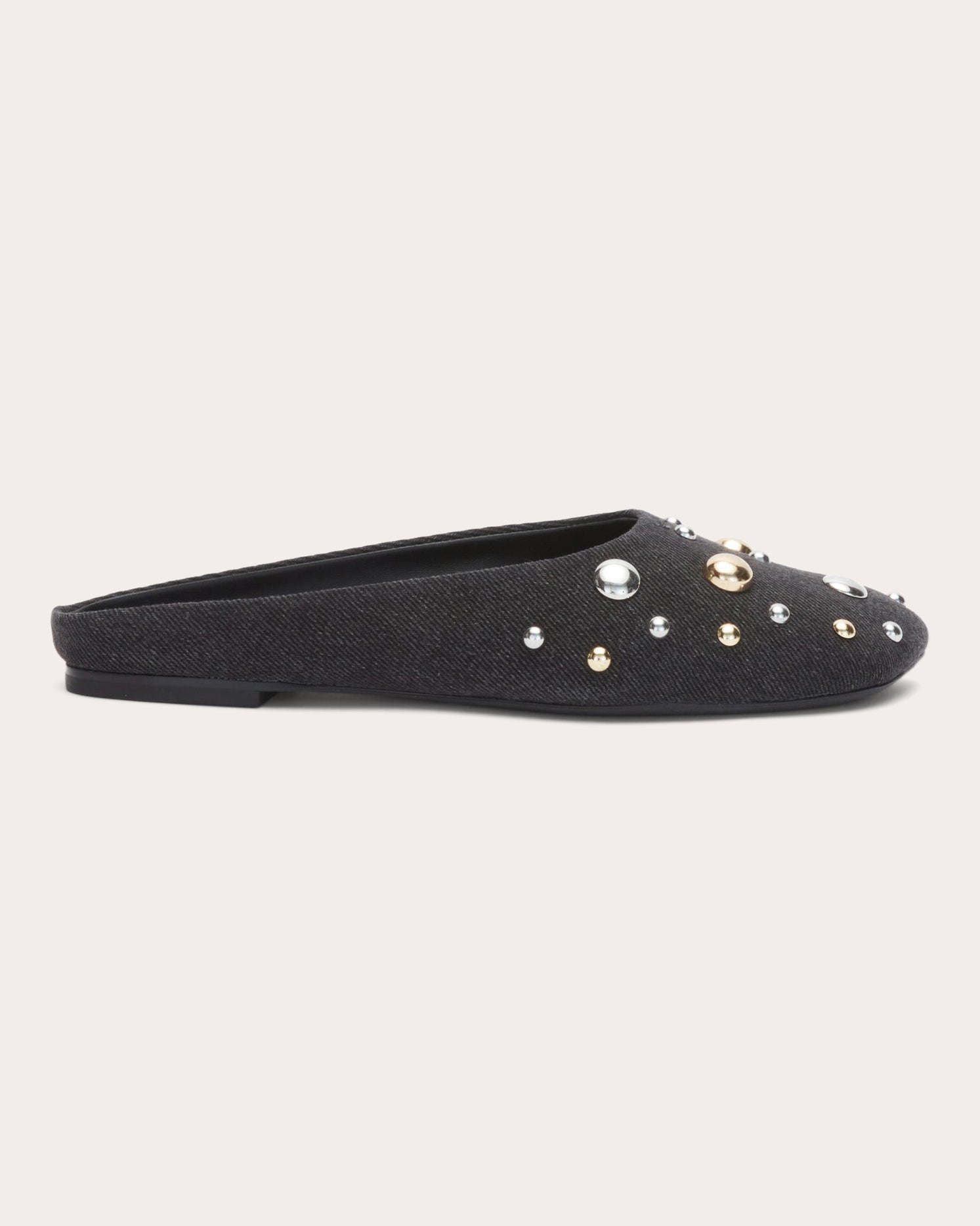 ID Studded Flat Mule