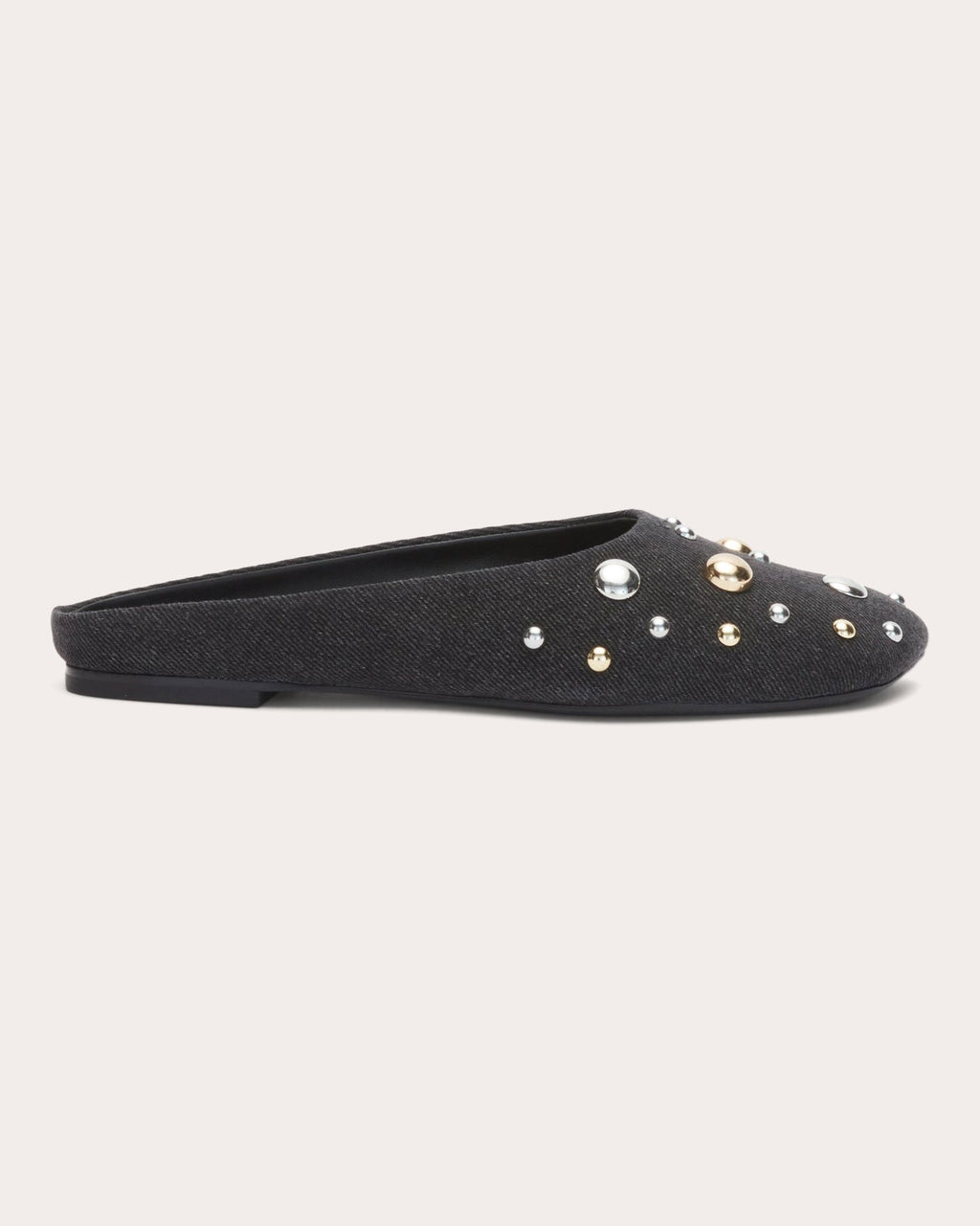 ID Studded Flat Mule