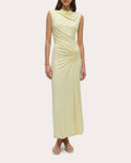 Acacia Draped Jersey Maxi Dress