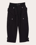 Twill Utility Cropped Cargo Pants