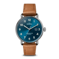 Canfield Watch 38mm - Blue Tan Leather Strap