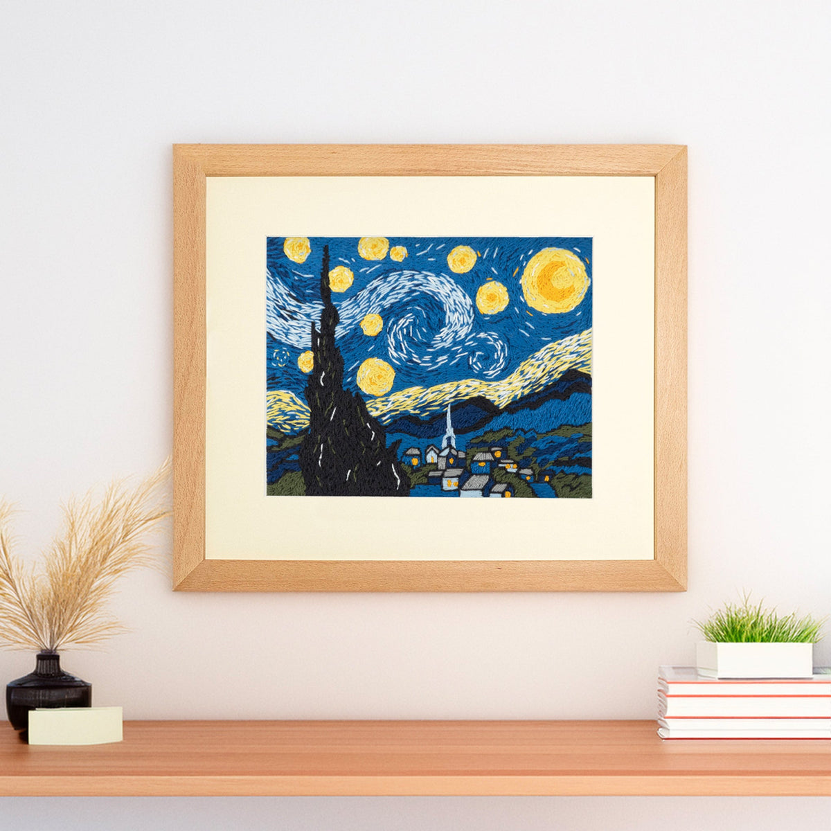 DIY Vincent van Gogh The Starry Night Needlepoint Kit