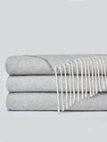 Bamboo Herringbone Tassel Throw - Wholesale