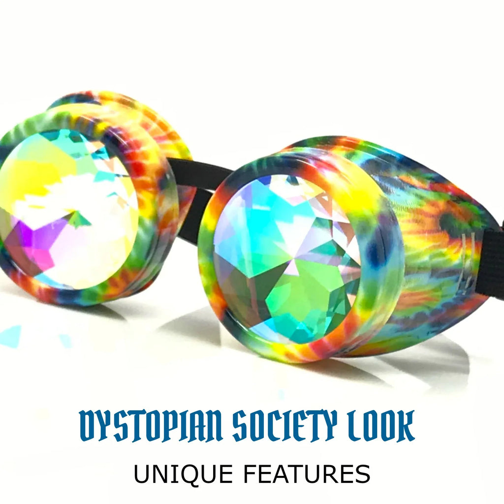 Rave Kaleidoscope Goggles Hippy Glasses