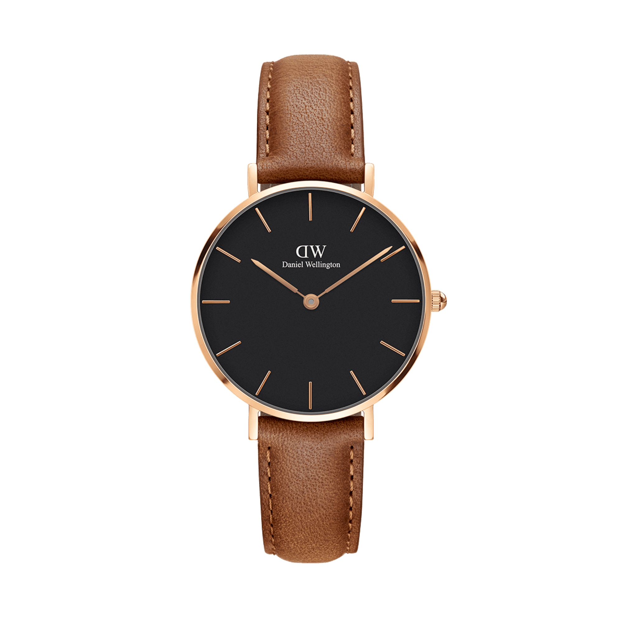 Petite Durham Black Rose Gold