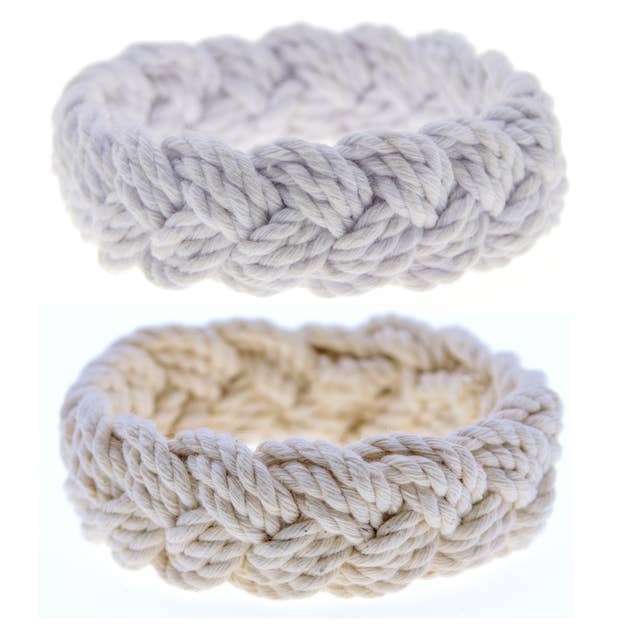 Handmade Sailor Knot Bracelets - White or Natural
