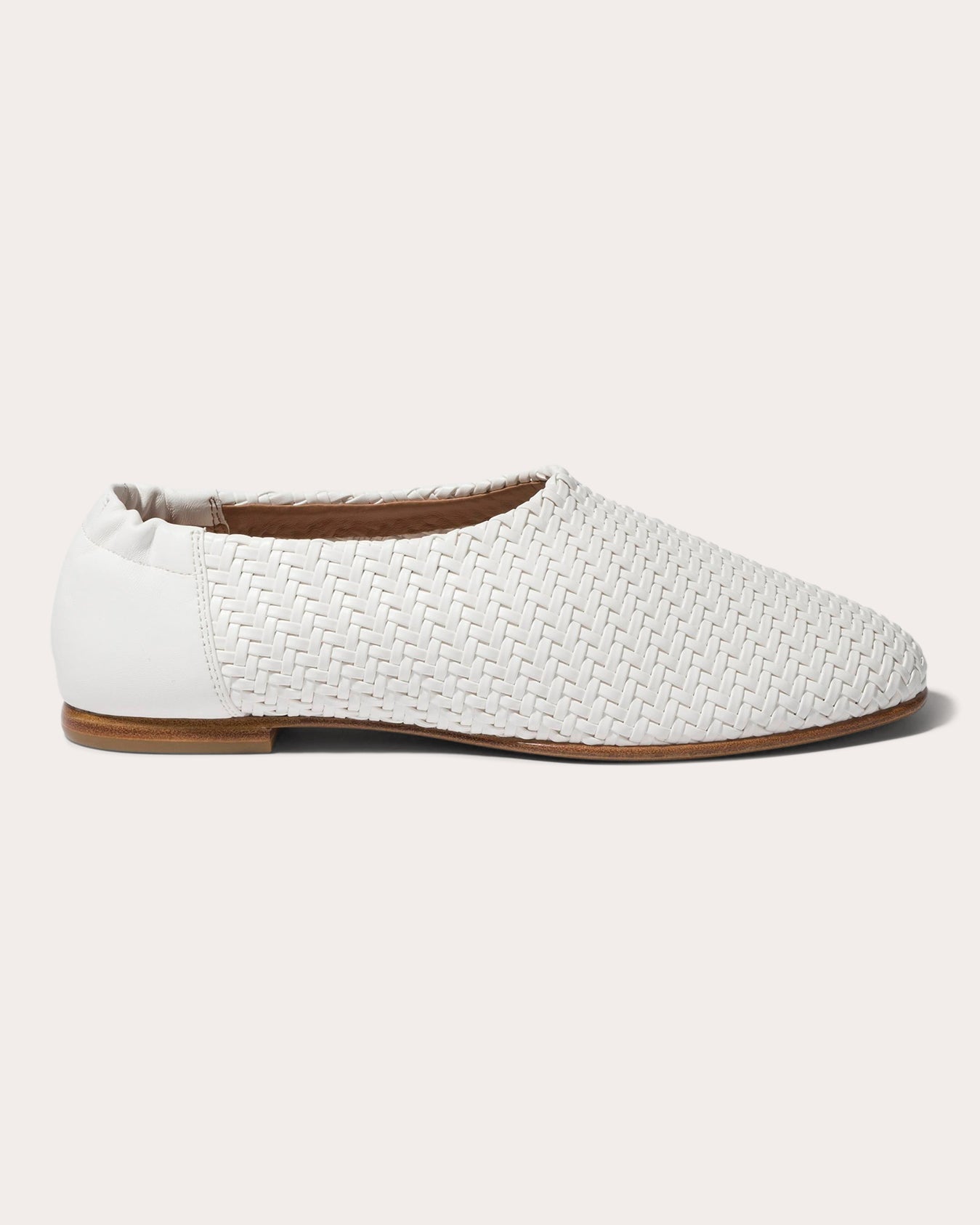 Eden Woven Faux-Leather Loafer