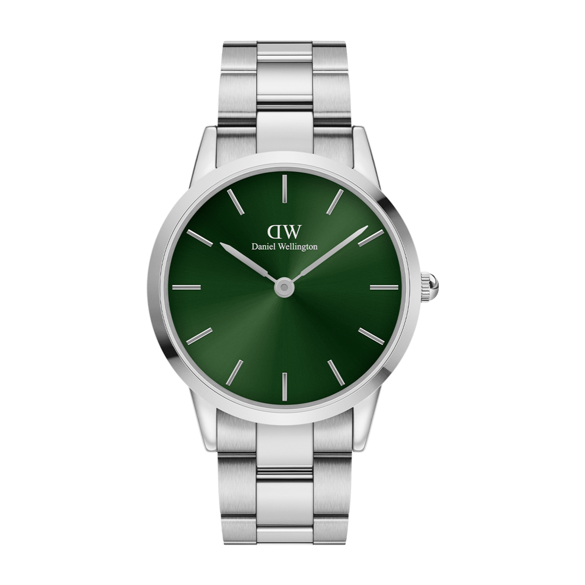 Iconic Link Emerald Green Silver