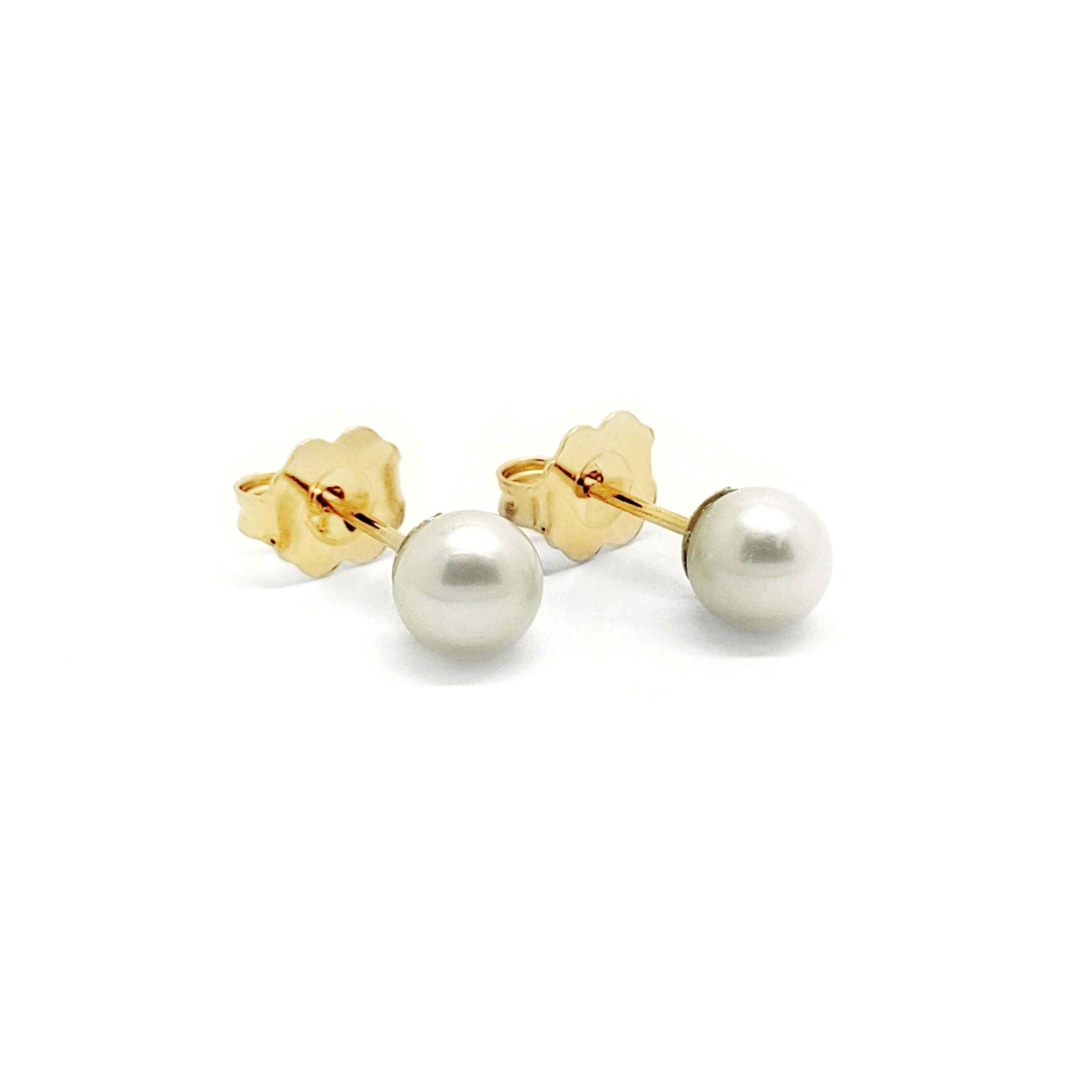Freshwater Pearl Studs | 5mm