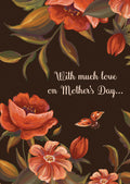 Mother's Day Greeting Card Floral With Love