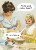 Bad Mother Mother's Day Card