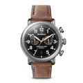 Runwell Chronograph Watch - Black