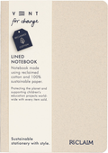 Reclaim Pearl Cotton Recycled A5 Notebook