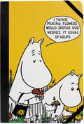 A5 Notebook (Softcover) - Moomin - Picking Flowers