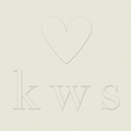 Monogram Heart Custom Embosser Plate with Embossing Tool