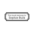 Mini Bookplate Custom Stamp