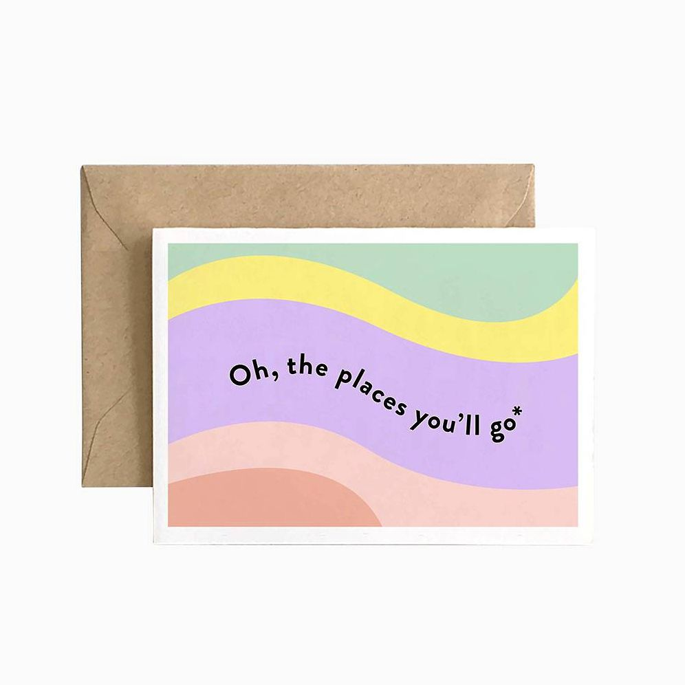 Places You Go Graduation Card