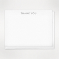 San Serif Thank You Card Set