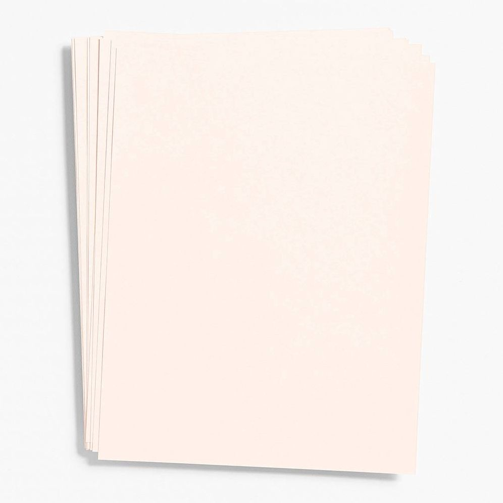Luxe Blush Card Stock 27" x 19.5"
