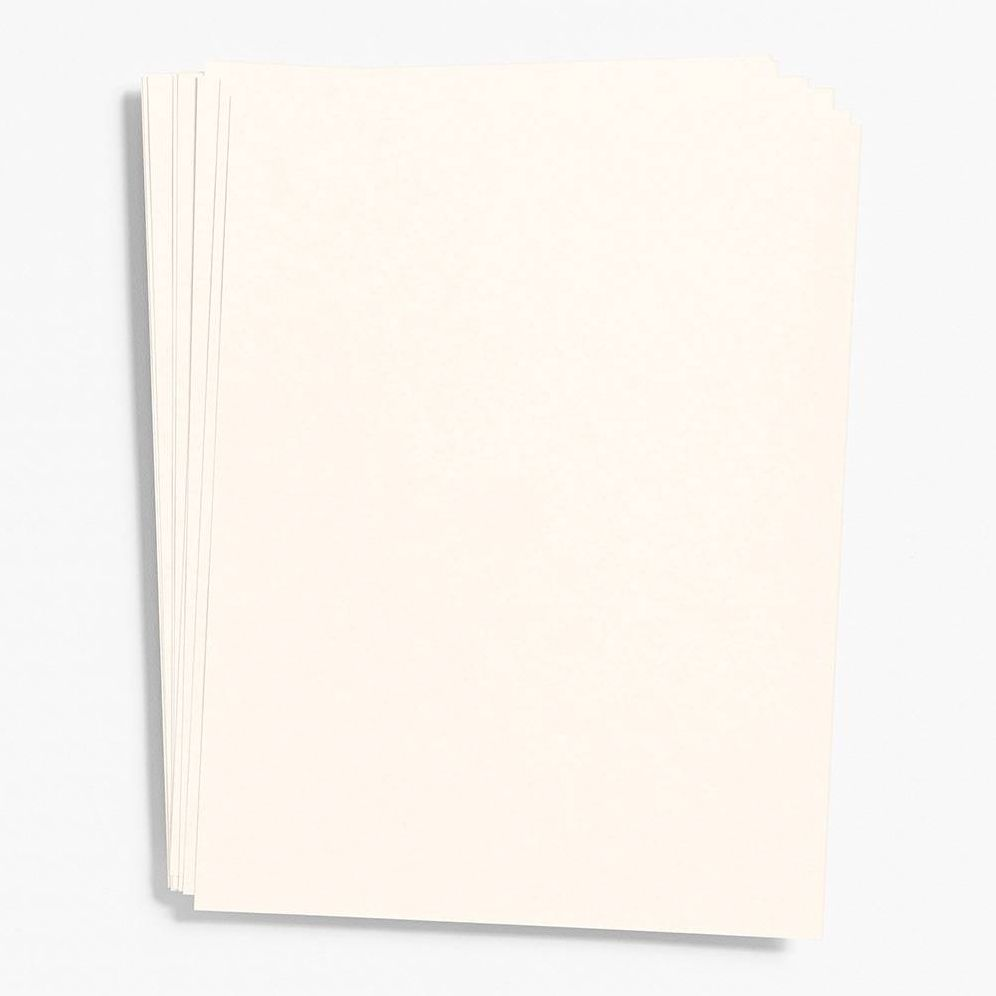 Luxe Cream Card Stock 8.5" x 11" Bulk Pack