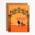 Smell My Feet Halloween Card