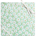 Daisies on Mint Handmade Paper