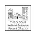 Our House Custom Stamp