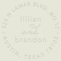 Harmony Script Custom Embosser Plate