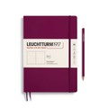 Leuchtturm1917 Port Red Softcover Composition Plain Journal