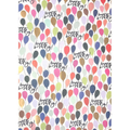Happy Birthday Ballons Flat Wrap