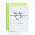 Terrify People When You Drive Birthday Card
