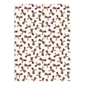 Colorful Abstract Birds Flat Wrap