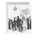 Stayed For The Love Wedding Card