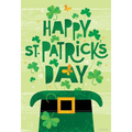 Leprechaun Hat St. Patrick's Day Card