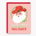 Howdy Holidays Card
